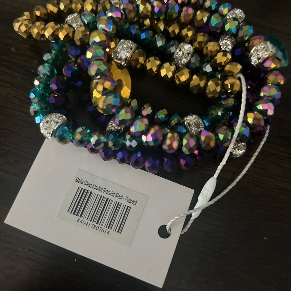 Sassy Jones Vibrant Beaded Bracelet Set - Picture 2 of 3